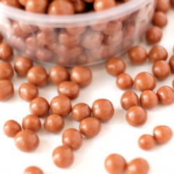 Изображение Шоколадные молочные шарики с хрустящим слоем Callebaut, 50 гр