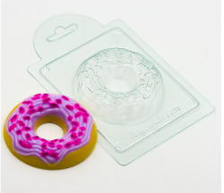 Изображение Форма пластиковая Пончик с глазурью