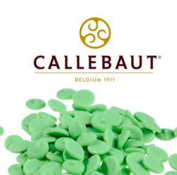 Изображение Зеленый шоколад со вкусом лимона Callebaut, 2,5 кг