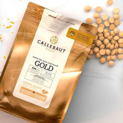 Изображение Белый шоколад со вкусом карамели GOLD Callebaut, 1 кг