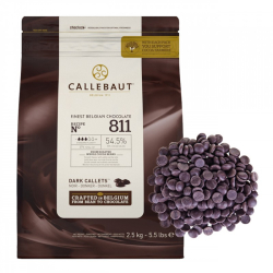 Изображение Шоколад темный Callebaut 54,5%, 2,5 кг