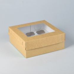 Изображение Эко коробка на 9 капкейков