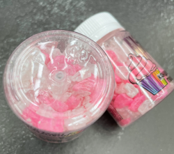 Изображение Посыпка Mr.FlavoR "Кристаллы сахарные бело-розовые", 50 гр