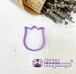 Изображение Вырубка Тюльпан ТМ Лавка Кондитера, 7 см