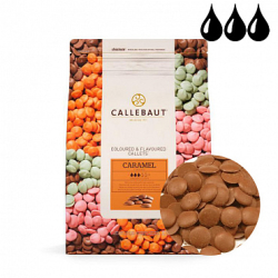 Изображение Шоколад молочный со вкусом карамели Callebaut, 100 гр
