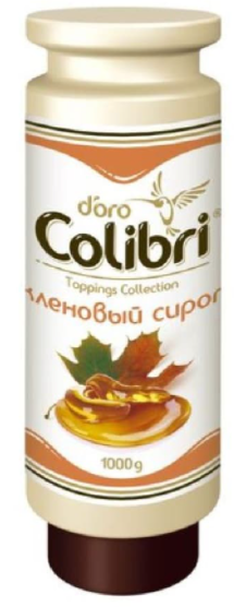 Изображение Топпинг кленовый сироп 1 кг, Colibri d'Oro