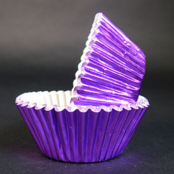 Изображение Капсулы фольгинированные фиолетовый металлик, 50 шт