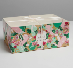 Изображение Коробка для 6 капкейков «Самой нежной», 23 × 16 × 10 см