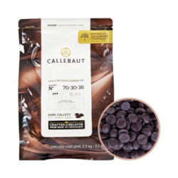 Изображение Шоколад горький Callebaut 70,5%, 2,5кг