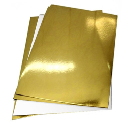 Изображение Подложка усиленная 3,2 мм золото/жемчуг 30*40 см