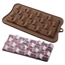 Изображение Молд для шоколада "Плитка плетение"